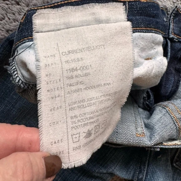 Current/Elliott Dark Wash Denim Jeans - Picture 6 of 6